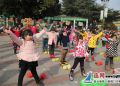 东海县幼儿园的孩子们开学相聚喜洋洋