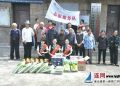 农行连云支行志愿者服务队走进大竹园村