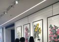 “墨影花香”——马伟G20国花水墨作品展在杭展出