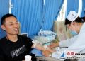 灌南县交通运输局干部职工积极参加义务献血