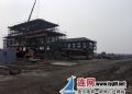 灌南228国道灌江口大桥超限检测站主体工程完工