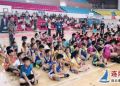 江苏首届小篮球联赛暨校园篮球小学生训练营开营