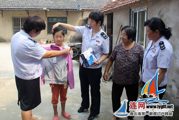 贛榆稅務局“愛心媽媽”