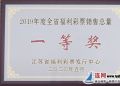 我市荣获2019年度全省福利彩票销售总量一等奖