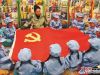 4月2日，连云区映象山海小区幼儿园开展“学习党旗知识，聆听革命故事”活动，老师给小朋友们详细讲解了中国共产党党旗的形状、颜色、图案以及含义和象征，并共同学习“闪闪的红星”绘本故事，加深小朋友们对党的认识和了解，迎接中国共产党建党100周年。记者 张泽瑞 通讯员 耿玉和 赵媛 摄影报道