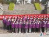 3月28日，赣榆区城头高中组织高一年级全体师生徒步前往爱国主义教育基地———抗日山开展“润德百里行”研学活动。本次研学的内容有百里远足、参观纪念馆、祭扫烈士陵园、重温入团誓词、建党100周年诗歌朗诵、抗日山前环保行、和平门下党史宣等7项活动。通讯员 王苏波 朱恩泽 摄影报道