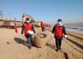 走进赣榆海州湾 清洁海岸志愿服务中心守护金沙滩