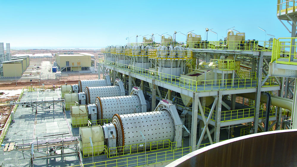 3. 中蓝连海承担工程设计和全过程技术服务的沙特阿拉伯一期年产1200万吨磷矿选矿项目。